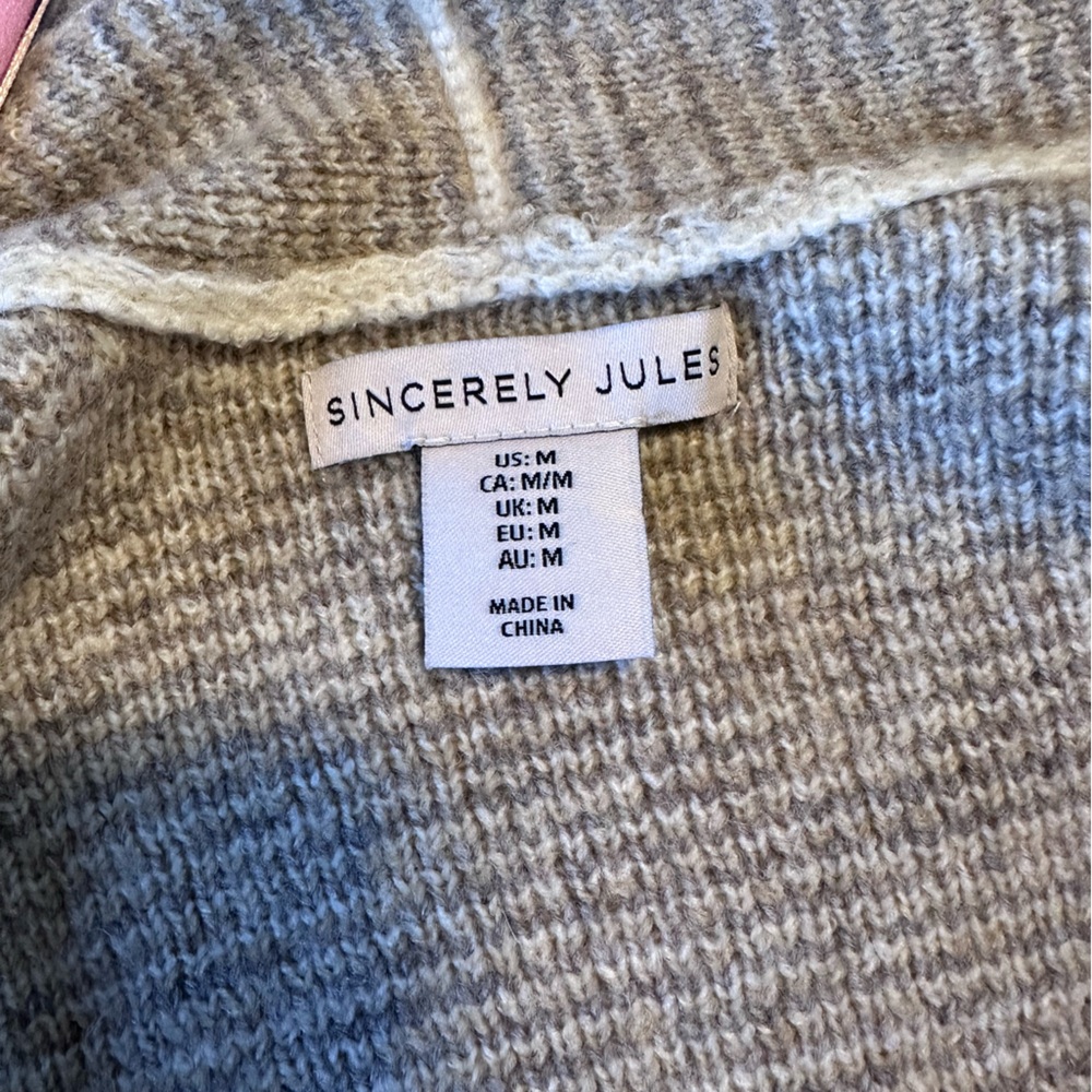 NWT Sincerely Jules Duster Sweater - Picture 2 of 7